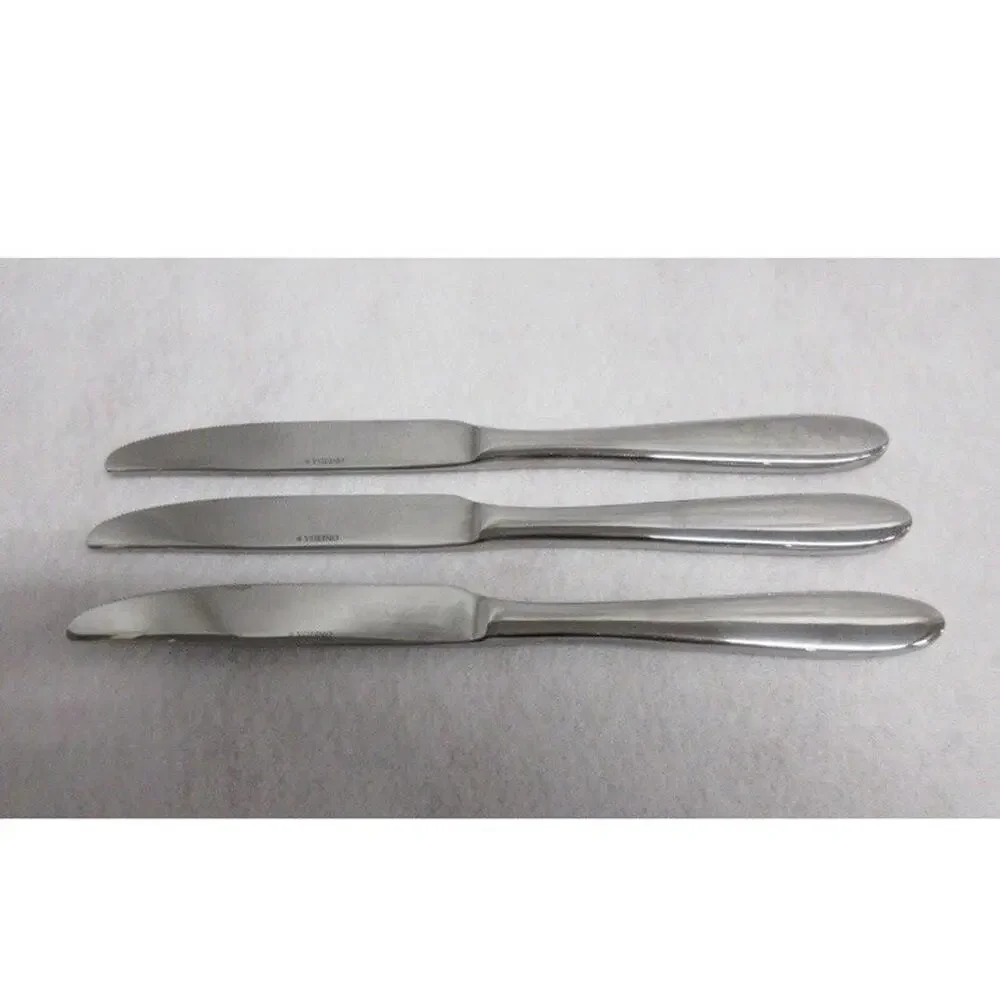 Oneida Stainless Mooncrest‎ Set Of 3 Dinner Knives 9.5” Flatware 18/10